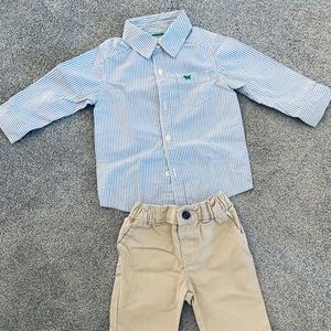 NWOT Carter’s formal set - size 9mon